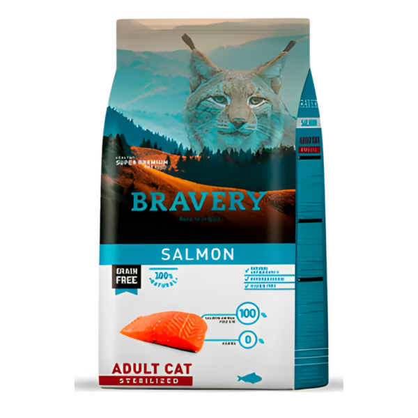 Bravery Adulto Salmon Sterilizado