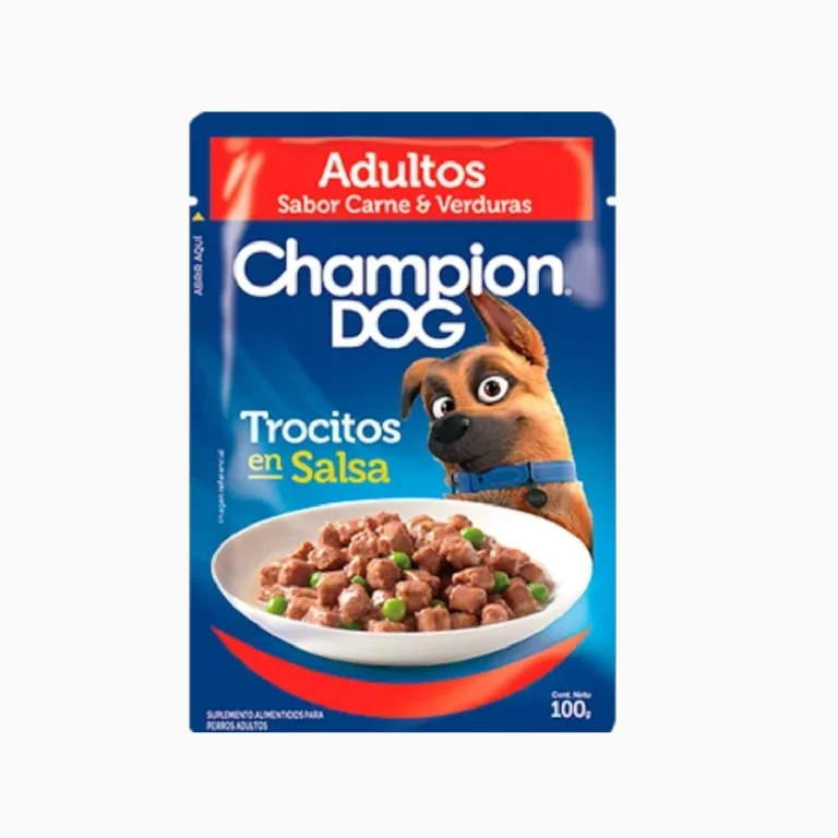champion dog carne