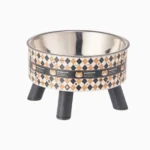 plato elevado diseño diamante