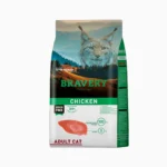bravery cat chicken