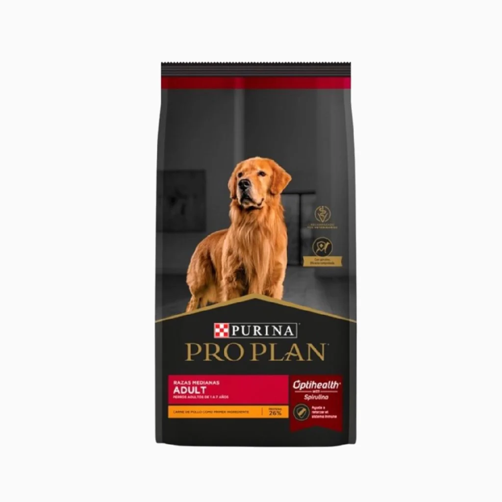 pro plan adulto raza mediana