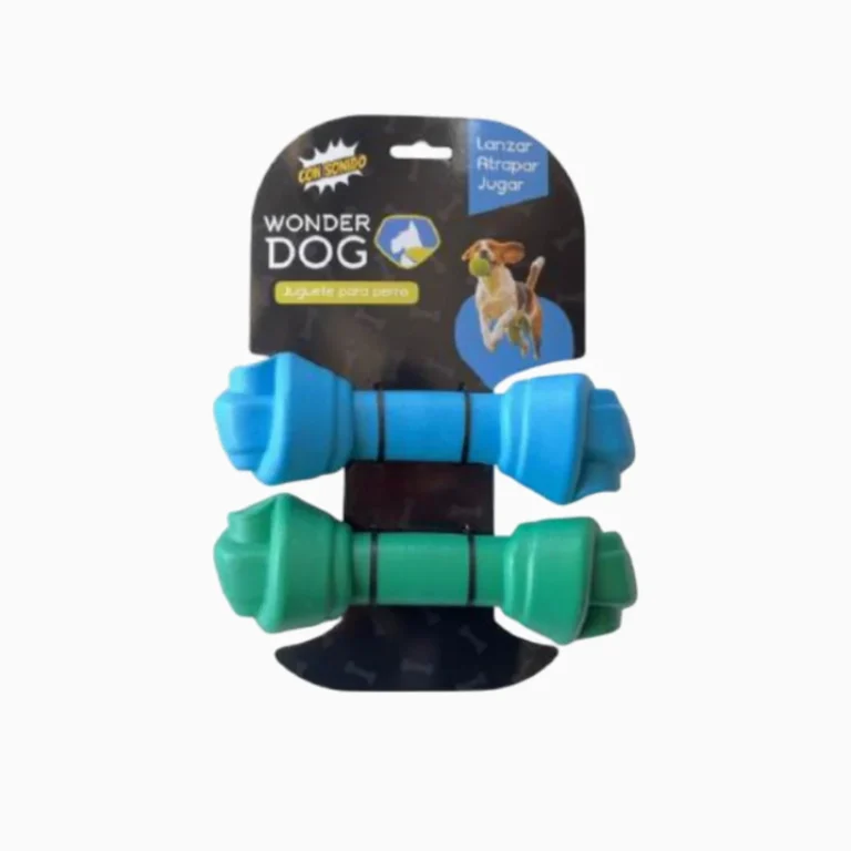 pack 2 juguetes hueso